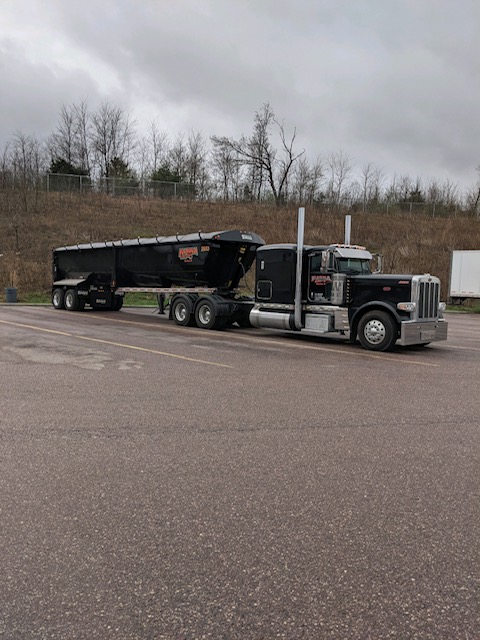 dry bulk carrier end dump trailer